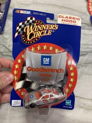 Dale Earnhardt Sr 1995 Silver Winston Select Nascar 1/64 Diecast Hood 2001 #3 - Image 1 of 2