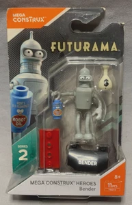 Bender Futurama Mega Construx Heroes 2017 Series 2 Neu Hm1-6 - Bild 1 von 3