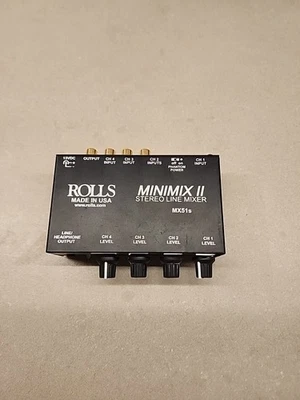 Rolls MX51s Minimix II Stereo Line Mixer - Image 1 of 4