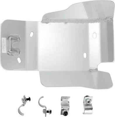 Protector de placa de deslizamiento de vientre de chasis de motor de aluminio Moose KTM 250 EXC 03-06 Foto 1 de 3