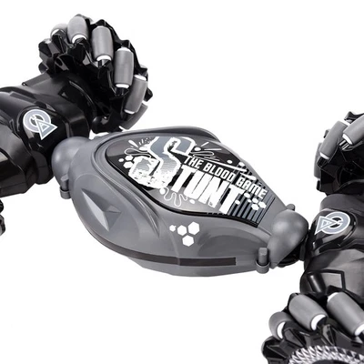 Sensing RC Stunt Car Colorful Light 360° Rotation For Kids Red ABS 28x15x8c HXXH - Image 1 of 4