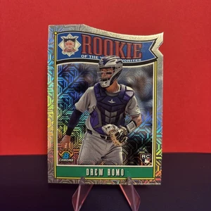 2025 Bowman Chrome ROY Drew Romo RC MOJO Die-Cut Refractor ROY-9 Rockies - Bild 1 von 2