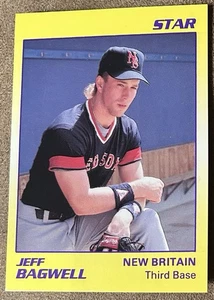 1990 STAR #30 JEFF BAGWELL RED SOX ROOKIE MINT - Picture 1 of 2