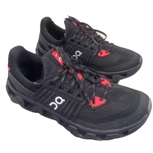 On Cloudswift 4 Black/Red/men’s size 10 very nice - Picture 1 of 10