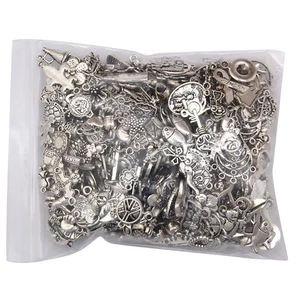 DIY Jewelry Craft Findings Wholesale Antique Tibetan Silver Charms Pendants - Picture 1 of 7
