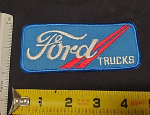 Ford Trucks Pickup Truck 4x4 Vintage Patch Emblem Logo - Picture 1 of 2