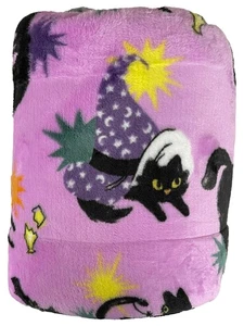 Manta de felpa de gran tamaño The Big One para gatos negros - 5'x6' rosa - Imagen 1 de 3