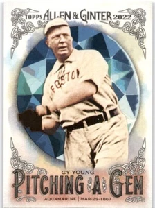 CY YOUNG 2022 Topps Allen & Ginter #PAG-14 Boston Red Sox HOF - Picture 1 of 2