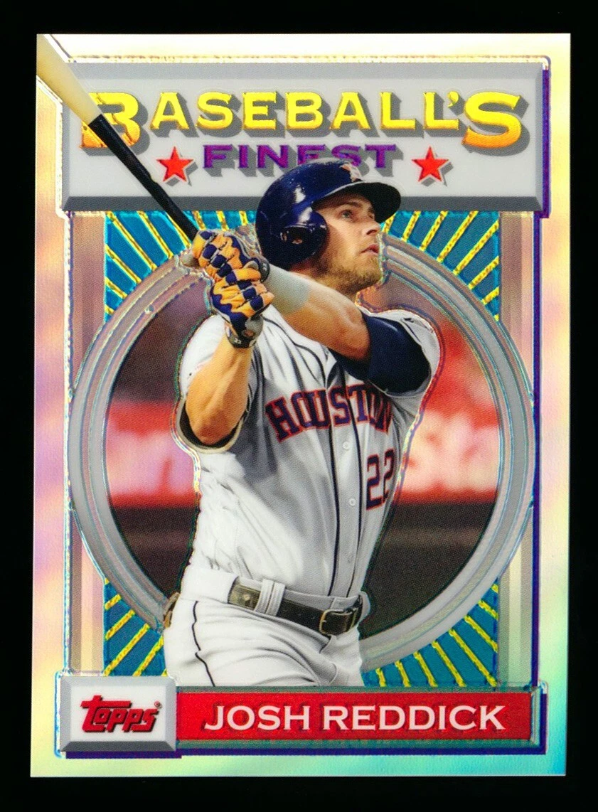 2020 TOPPS FINEST FLASHBACKS #19 JOSH REDDICK 1993 REFRACTOR ASTROS RARE SP/50!