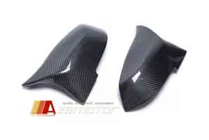 Espejos retrovisores laterales estilo fibra de carbono de repuesto para BMW F20 F22 F30 F31 F32 E84 - Imagen 1 de 1