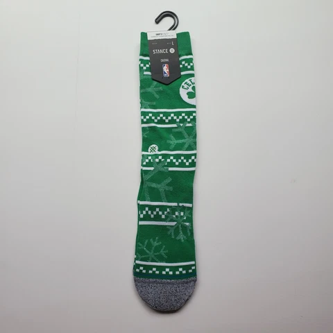 Stance NBA Boston Celtics Frosted Infiknit Crew Socks Men’s L 9-13 Green NEW Cover