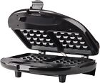 Brentwood TS-243: Non-Stick Dual Waffle Maker - Black