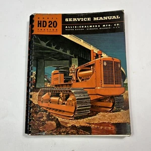Allis Chalmers HD20 Tractor  Service Manual 1953 - Picture 1 of 11