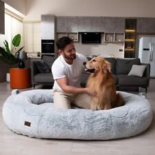 SheSpire XXXXX-Large Human Dog Bed Gel Memory Foam Mattress for People and Dogs