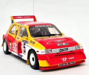 Sunstar 1/18 MG Metro 6R4 Criterium des Cevennes Rally 1986 Diecast Model Car - Picture 1 of 7
