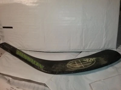 HOCKEY MISIÓN HOJA IZQUIERDA NUEVA NEGRA VERDE PUNTA REDONDA  Foto 1 de 4