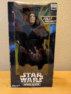 12 Inch, poseable vintage Kenner Star Wars Emperor Palpatine in original package - Picture 1 of 1