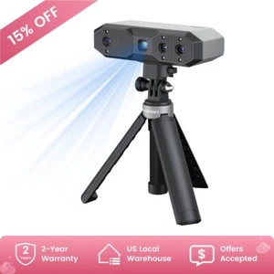 Revopoint MINI 2 scanner 3D standard per stampante 3D 0,02 mm 16 fps scansione dentale - Foto 1 di 9