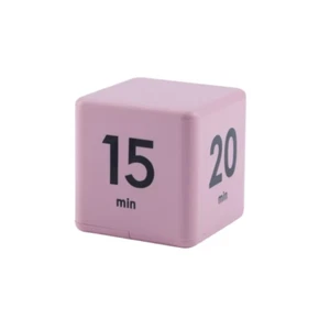 Productivity Cube Timer Gravity Sensor Flipping LED Display 4 Preset Time Dual M - Picture 1 of 23
