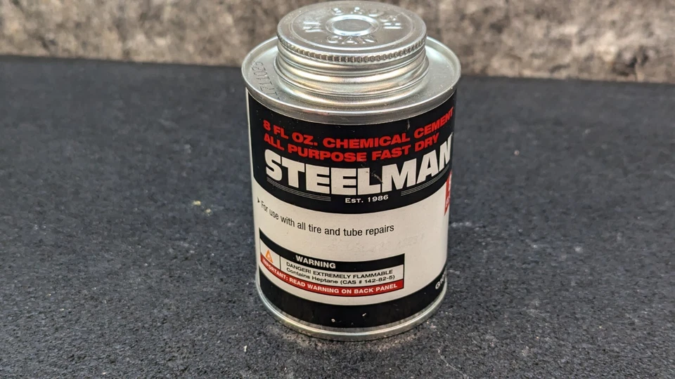 🔥New🔥 Steelman Chemical Vulcanizing Cement 8oz. Tire Repair Sealant G10105 - Image 1 of 4