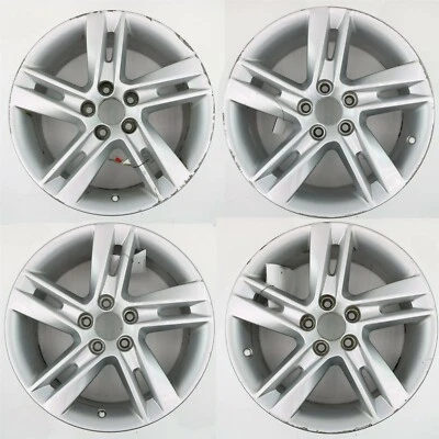 Set of 4 Volvo OEM 17" x 8" SADIA Wheel Alloy Rim 31373915 for S60 V60 V70 XC70 - Image 1 of 4