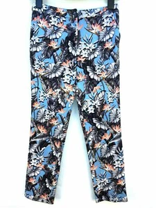 Pantalones tropicales Topshop Reino Unido6 EUR34 EE. UU.2 - Imagen 1 de 3