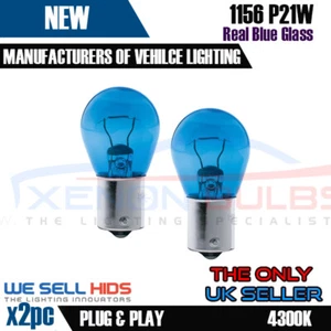 2x BOMBILLAS HALÓGENAS AUDI S3 RS4 B7 8P Q7 1156 P21W 12V BLANCO DRL CANBUS SIN ERRORES - Imagen 1 de 4