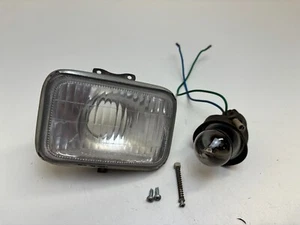 1984-85 Honda XR250R XR200R 83-84 XR350R OEM Headlight Lens Socket Bulb Wiring - Picture 1 of 16