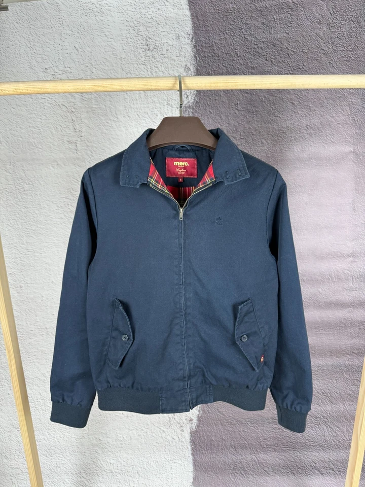 Chaqueta bomber Merc London vintage estilo Harring Ton AW13 Foto 1 de 4