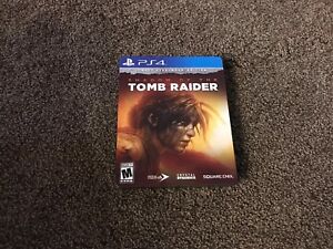 Shadow of the Tomb Raider Croft Edition Steelbook (No Game) Ps4 Xbox One