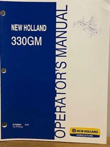 New Holland 330GM Fertigmäher Bedienungsanleitung - Bild 1 von 1
