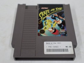 Skate or Die (NES, 1988) Carrello solo 3 viti