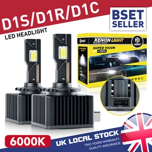 For BMW X5 E70 2007-2013 Dipped Beam - 2X D1S LED Headlight Bulbs Replace Xenon - Picture 1 of 15
