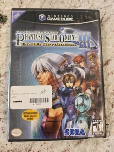 Phantasy Star Online Episodio III: C.A.R.D. Revolution Nintendo GameCube en caja - Imagen 1 de 4