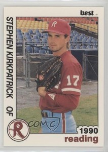 1990 Best Reading Phillies Stephen Kirkpatrick #22