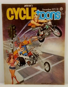 CYCLEtoons Magazine #24 December 1971 ~ Petersen Publishing Check Pics For Cond - Picture 1 of 6