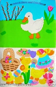 Maxi pegatinas artesanales Sandylion vintage de Pascua retiradas ENVÍO RÁPIDO RARO - Imagen 1 de 1