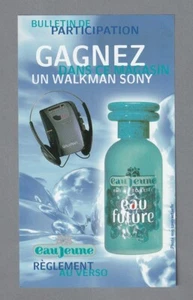 Grande carte publicitaire-advertising card - Eau Furture d'Eau Jeune recto verso - Picture 1 of 2
