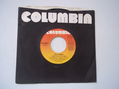FULL FORCE Your Love Is So Def / Def Instrumental 45 RPM 7" Record 1987 COLUMBIA Foto 1 de 4