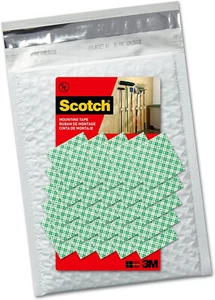 Scotch-Mount Indoor Double-Sided Mounting Squares IT-111-100NA 100 piece NEW - Picture 1 of 3