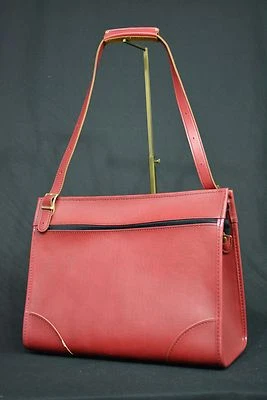Bolso de hombro/oficina/trabajo/durante la noche Hartmann Lugguage vintage raro. Color rojo Foto 1 de 4