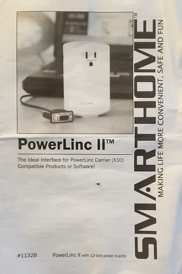 SMARTHOME POWERLINC II Model 1132B SERIAL SCE 106-A1a - Image 1 of 4