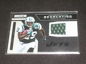 BILAL POWELL JETS ROOKIES & STARS 2011 EVENT WORN CERTIFIED FOOTBALL CARD 12/249 - Picture 1 of 2