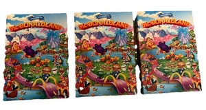 Juego 3 pegatinas selladas misteriosas 2025 McDonald's The McDonaldLand Happy Meal - Imagen 1 de 5