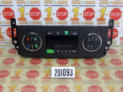 2012-2014 GMC YUKON AQUECEDOR AC CONTROLE DE TEMPERATURA CLIMÁTICA 20921712 FABRICANTE DE EQUIPAMENTO ORIGINAL - Imagem 1 de 4