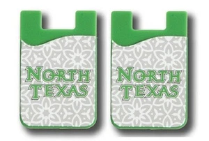 North Texas Mean Green NCAA Fashion Cell Phone Wallet 2 Pack - Picture 1 of 2