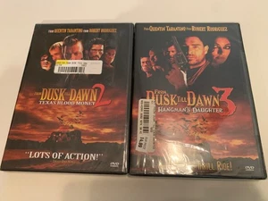 From Dusk Till Dawn 2 & 3 Texas Blood Money & Hangman’s Daughter Tarantino NEW - Imagen 1 de 8