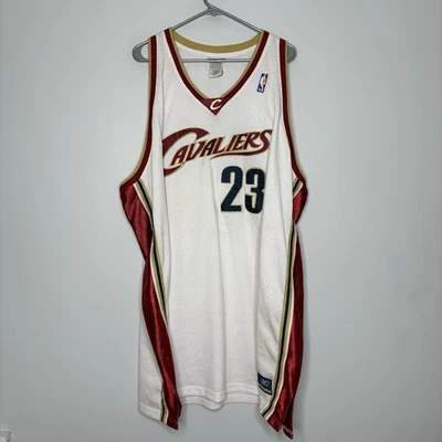 Vintage LeBron James Cleveland Cavaliers #23 Jersey Reebok NBA Mens Size 56 - Image 1 of 4