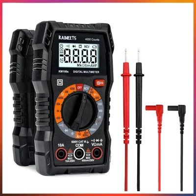 Kaiweets Digital Multimeter - 4000 Zählungen für AC/DC Spannung und Widerstand - Bild 1 von 4