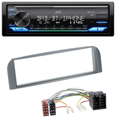 JVC Bluetooth DAB USB MP3 Autoradio für Alfa Romeo 147, GT - anthrazit - Bild 1 von 4